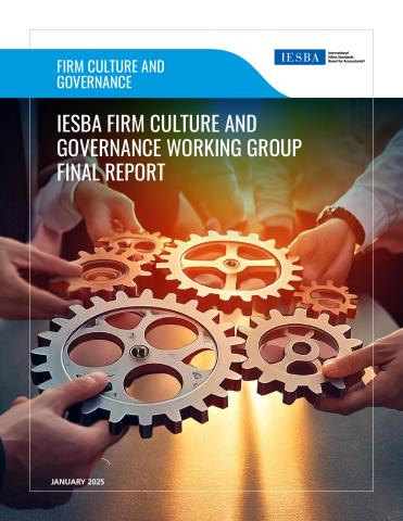 IESBA Firm Culture and Governance Working Group Final Report_0.pdf