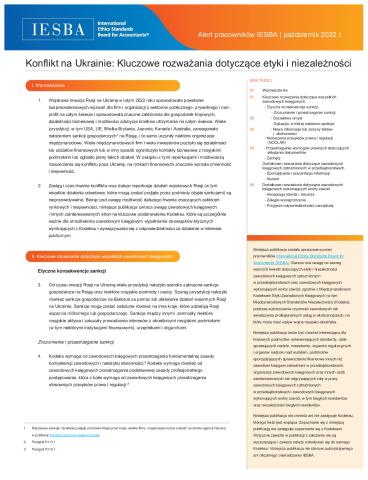 IESBA Staff Alert_The Ukraine Conflict_PL secure.pdf