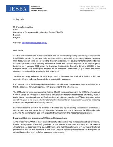 Letter from IESBA Chair - Draft CEAOB Guidelines on Limited Assurance Engagements.pdf